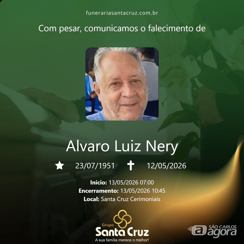 Grupo Santa Cruz informa notas de falecimento -