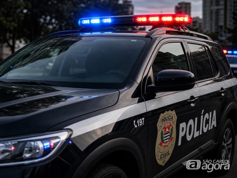 Viatura Polícia Civil - Crédito: IA