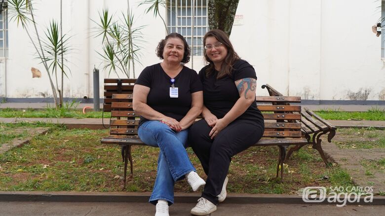 Mãe e filha compartilham profissão e rotina na Santa Casa - Crédito: divulgação