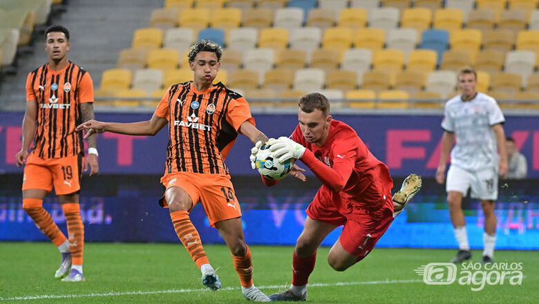 São-carlense Isaque é campeão e destaque do Shakhtar Donetsk, da Ucrânia - Crédito: divulgação