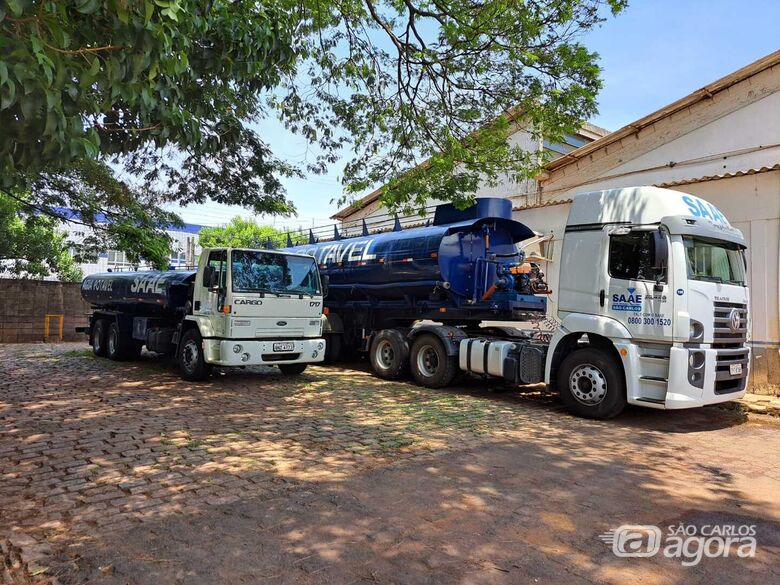 Saae realiza substituição emergencial de motobomba no Parque Tecnológico Damha e abastecimento pode ser afetado - 