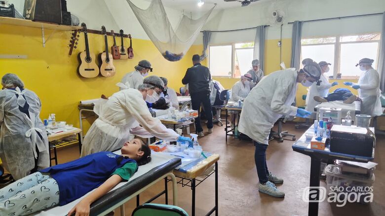 Projeto “Sorrir para o Futuro” leva atendimento odontológico a quase 400 crianças em São Carlos -