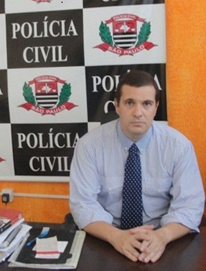 Delegado Rogério Fakani Vitta, diz que a morte de Z é Maria, causa um prejuízo nas investigações sobre a morte de Marcelo Sabatini de Souza. (foto: Noticentro) -