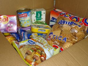 Cesta básica - Prefeitura de Ibaté (Foto: Divulgação) -