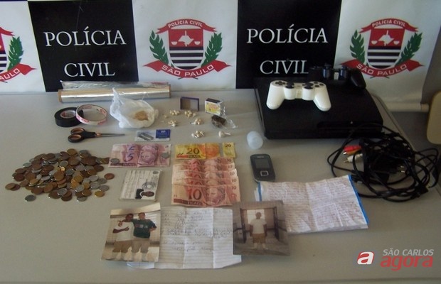 Policia Civil prende jovem em Araraquara por tráfico de drogas (Fotos: araraquara.com) -