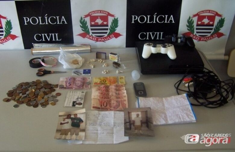 Policia Civil prende jovem em Araraquara por tráfico de drogas (Fotos: araraquara.com) - 