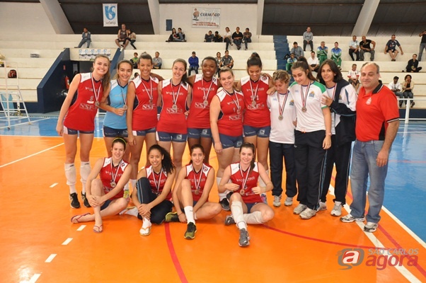 Vôlei de São Carlos é vice-campeão dos Jogos Olímpicos de Lins (Foto: Divulgação) -