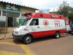 Vítima foi levada até a UPA do Aracy. -