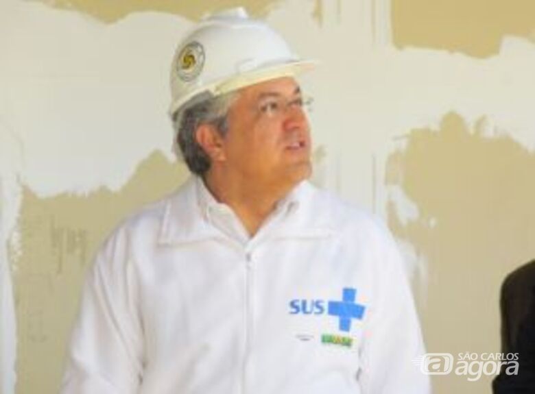 Alexandre Padilha, ministro da Saúde, durante visita ao Hospital Escola. (Fotos: Tiago da Mata / SCA) - 