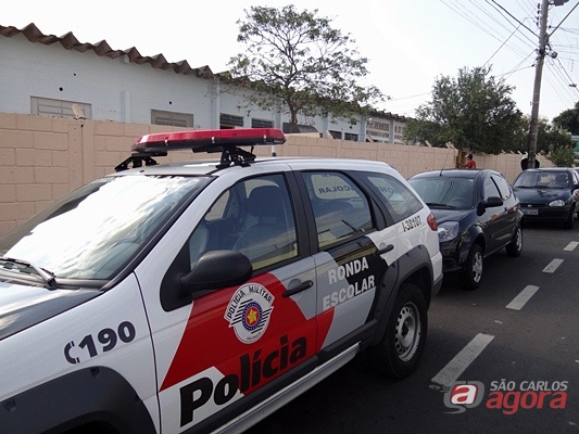 Escola Archimedes foi novamente alvo de vândalos. -
