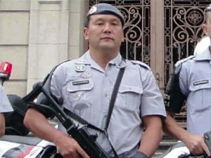 Marcelo Fukuhara foi assassinado com tiros de fuzil em Santos. (foto: Divulgação) -