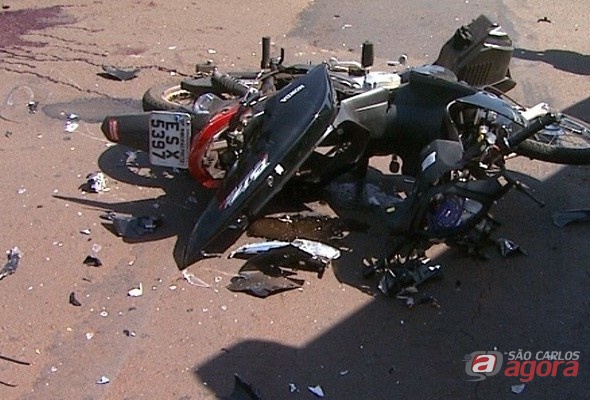 Motociclista morre após ser atingido por ônibus em Ribeirão Preto (Foto:jornalacidade.com.br) -