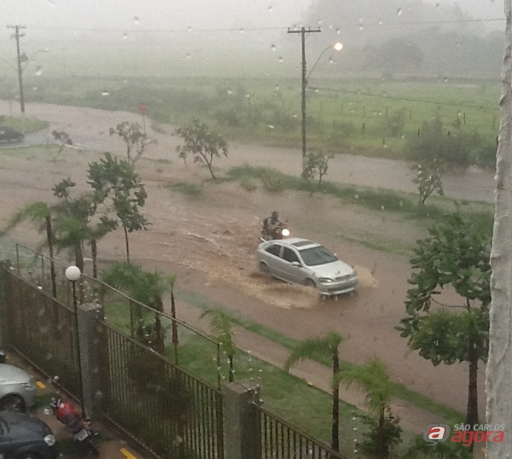 Rua Miguel Petroni (Foto enviada por leitor). -