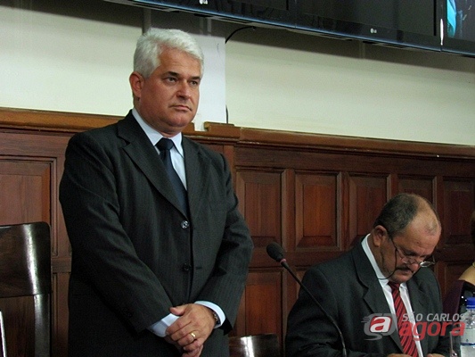 Marquinho Amaral, presidente da Câmara. (Foto: Tiago da Mata / SCA) -
