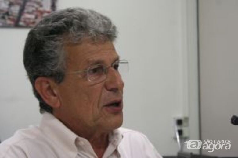 Sérgio Pepino, presidente do SAAE São Carlos: "O reajuste é exigido por Lei". (Foto: Tiago da Mata / SCA) - 