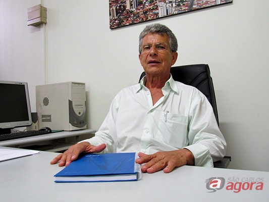 Sérgio Pepino, presidente do SAAE São Carlos. (Foto: Tiago da Mata /SCA) -