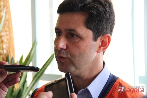 Coronel Marco Aurélio Alves Pinto, coordenador estadual da Defesa Civil do Estado de São Paulo e chefe da Casa Militar. (Foto: Tiago da Mata / SCA). -