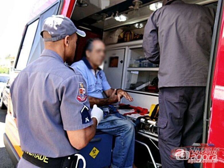 Acidente parecido ocorreu no mesmo prédio em 2013. (foto Marcio David). - 