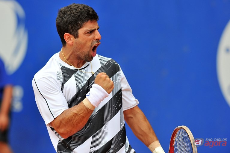Tiago Lopes, 536º da ATP, salvou vários match points e protagonizou um emocionante duelo contra João Menezes João Pires/Foto Jump -