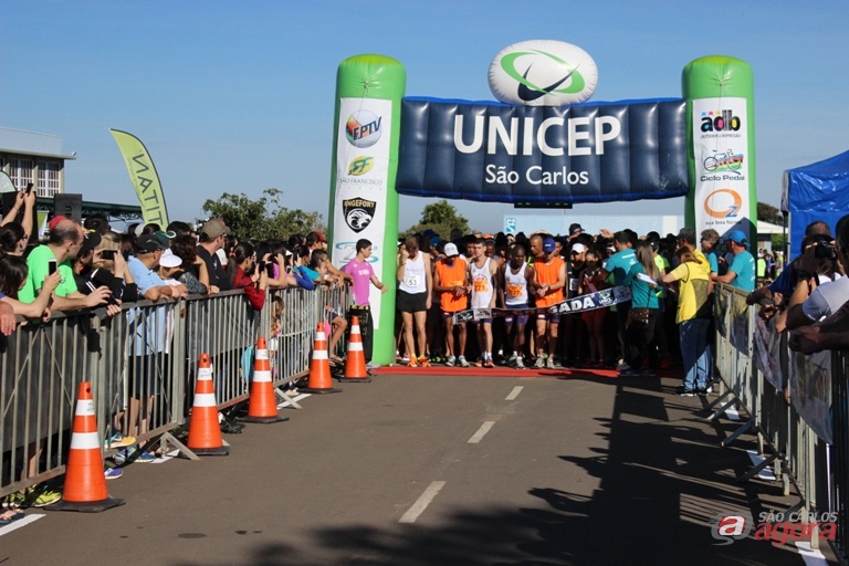 Aproximadamente 1300 participaram da competição realizada na manhã de domingo. Foto: Divulgação -