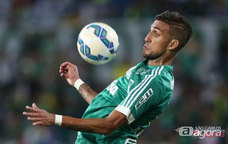 Rafael Marques não repetiu as boas atuações de jogos anteriores. Cesar Greco/Ag. Palmeiras/Divulgação - 