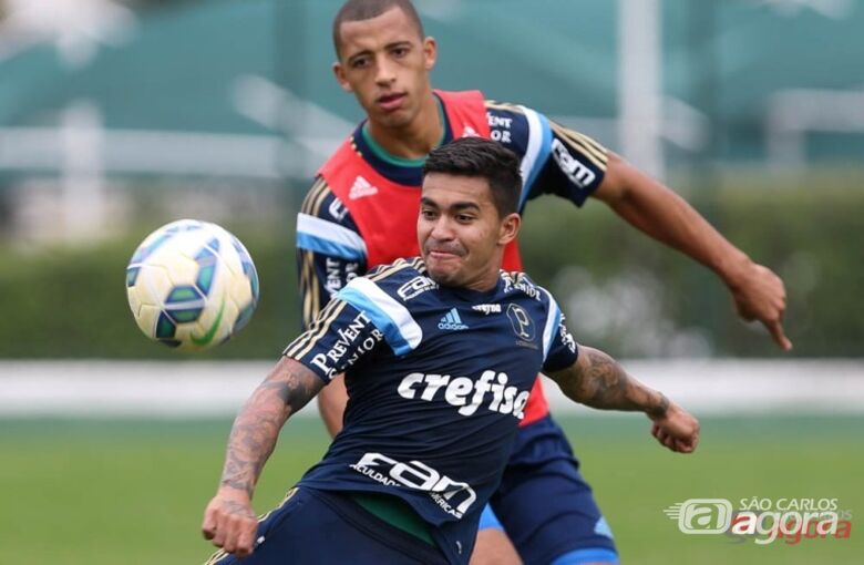 Dudu está confirmado no time titular e encara a Ponte. Foto: Cesar Greco/Agência Palmeiras/Divulgação - 