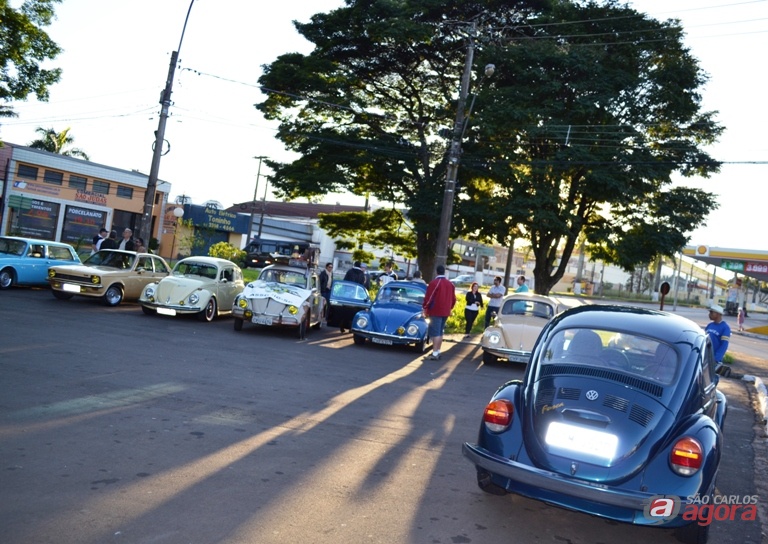 Carros do Sanca Clube durante a mostra em Guarapiranga. Foto: Divulgação -