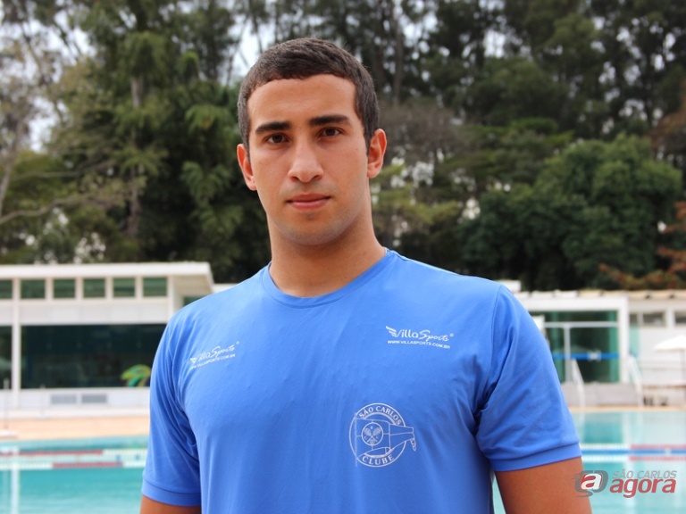 Nicholas pronto para representar São Carlos nos Regionais. Foto: Divulgação -
