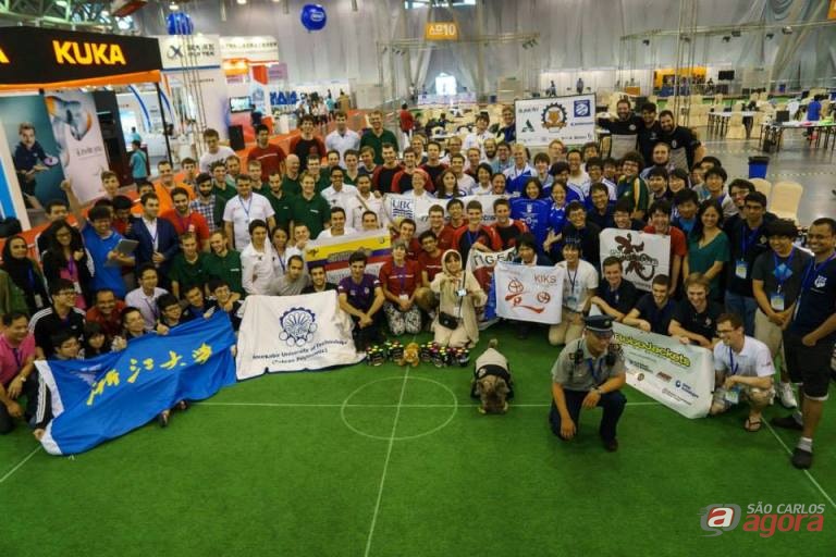 Este ano foi a quarta vez que o grupo da USP marcou presença no mundial. Foto: Divulgação -