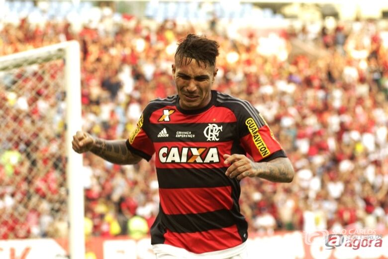 Guerreiro fez o segundo gol do Flamengo na vitória em cima do São Paulo. Foto: Gilvan de Souza/Flamengo - 