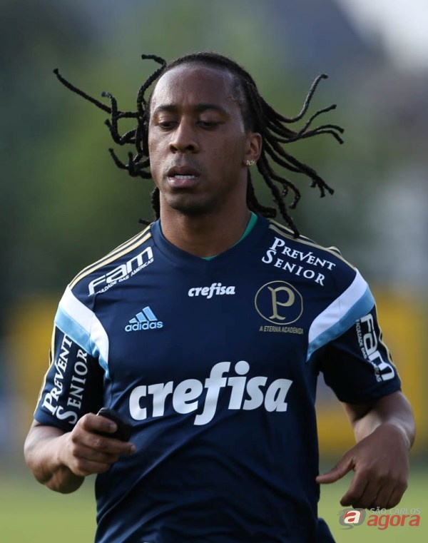 Arouca treina e pode ser a novidade no Palmeiras. Foto: Cesar Greco/Agência Palmeiras/Divulgação -