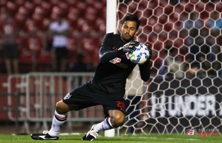 Renan Ribeiro não foi responsável pela derrota do São Paulo. Foto: Rubens Chiri/saopaulofc.net -