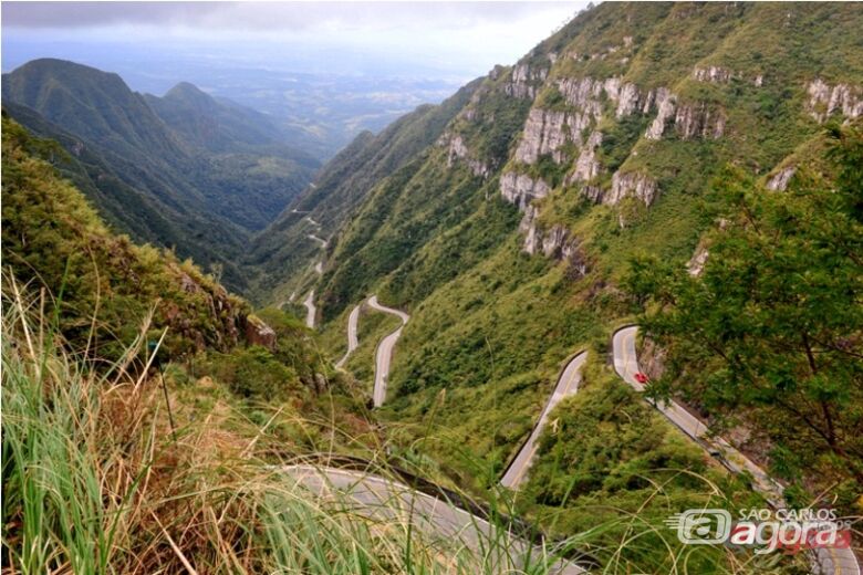 Mizuno Uphill Marathon: 42km de subida extremamente íngremes em um cenário de tirar o fôlego. Foto: Divulgação -