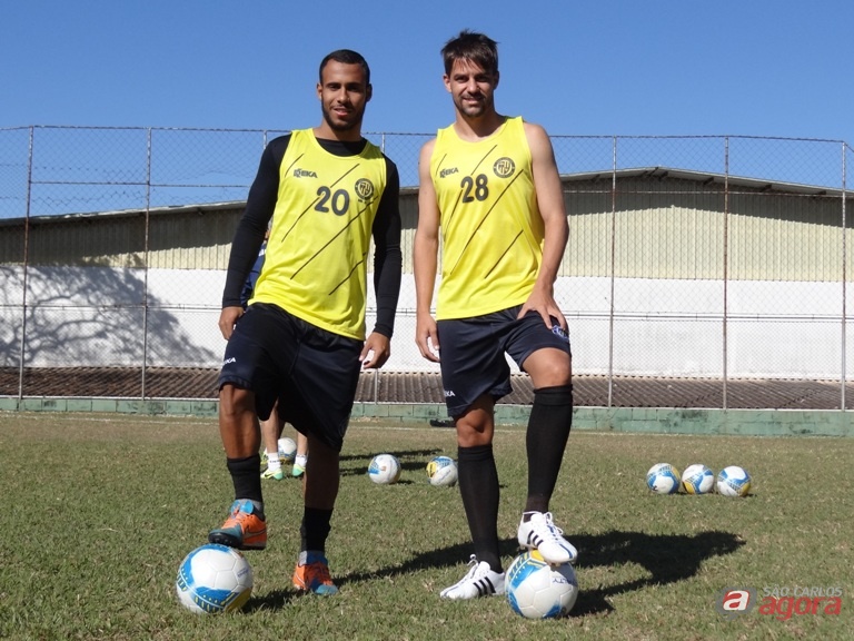 Willian Dias e Mário Augusto estão otimistas e garante que São Carlos vai superar as adversidades e garantir vaga na segunda fase. Foto: Marcos Escrivani -