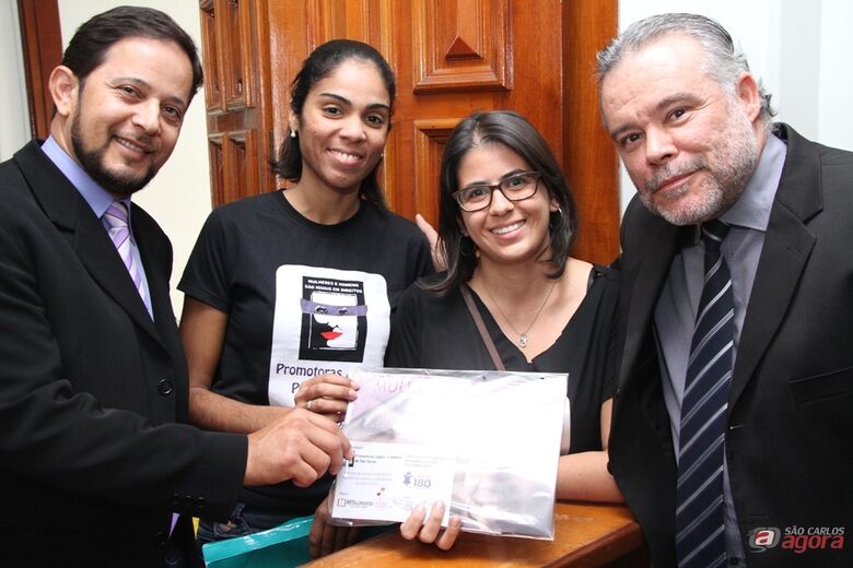 Ronaldo Lopes, Ana Carolina, Raquel Auxiliadora e Lineu Navarro. (Assessoria de Imprensa CMSC / Thiago Jacot) -