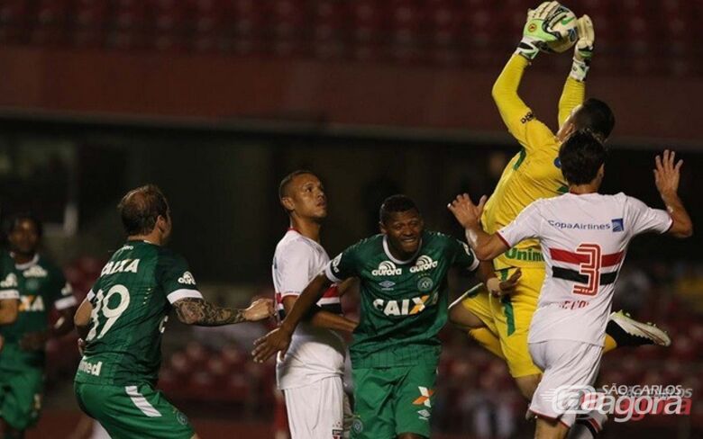 O Tricolor teve boas chances de gol, mas ficou no 0 a 0. Foto: Rubens Chiri/saopaulofc.net - 