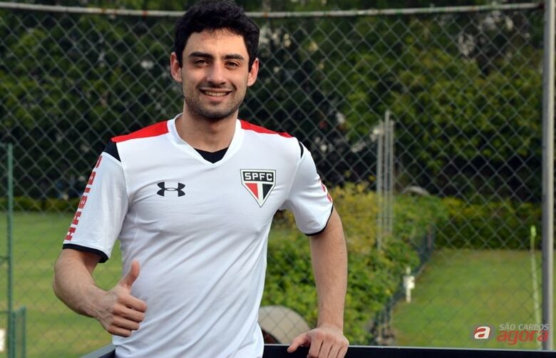 Daniel é apresentado e relacionado para enfrentar o Joinville. Foto: Site Oficial/saopaulofc.net -