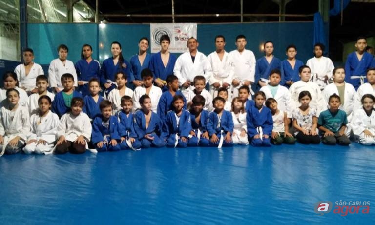 A equipe são-carlense que busca bons resultados em Jaú. Foto: Divulgação -