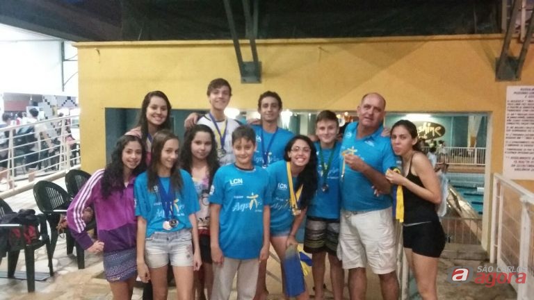 Equipe são-carlense voltou para casa com a mala recheada de medalhas. Foto: Divulgação -