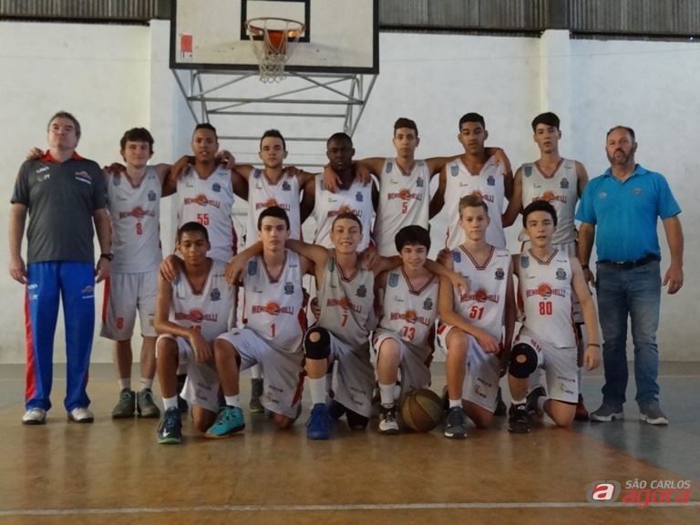 Equipe sub16 quer a vitória e ‘roubar’ a segunda colocação de Macatuba. Foto: Marcos Escrivani -
