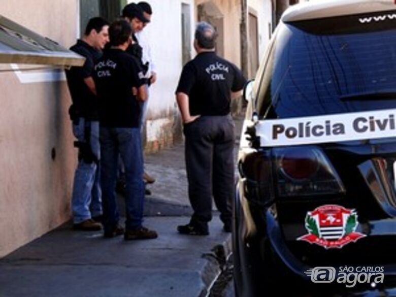 Polícia Civil realizou operação em São Carlos e região. (foto Arquivo) - 
