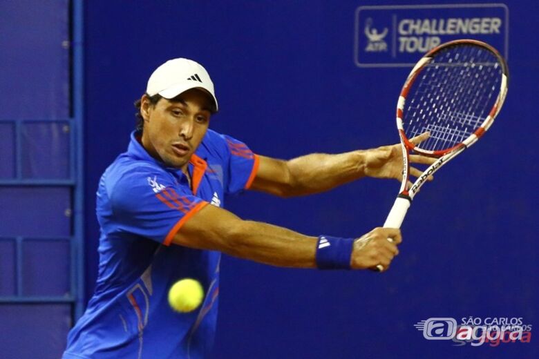 Na semana que vem, o carioca radicado em Santos disputa mais um Challenger na Europa. Foto: João Pires/FotoJump - 