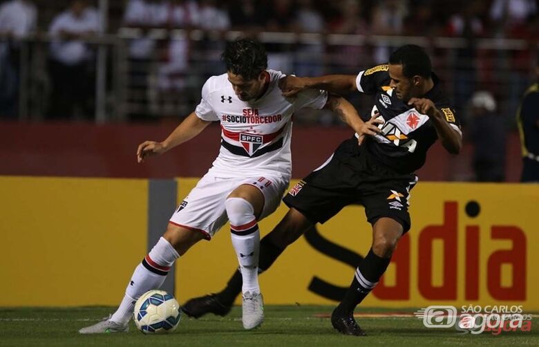 Pato é a esperança de gols da equipe tricolor. Foto: Rubens Chiri/Site Oficial do São Paulo - 