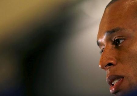 “Será um grande desafio enfrentar a seleção campeã da Copa América, motivada e em bom momento, na casa deles", disse Miranda. Reuters/Ricardo Moraes -