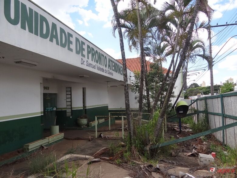 Prédio da antiga UPA da Avenida São Carlos -