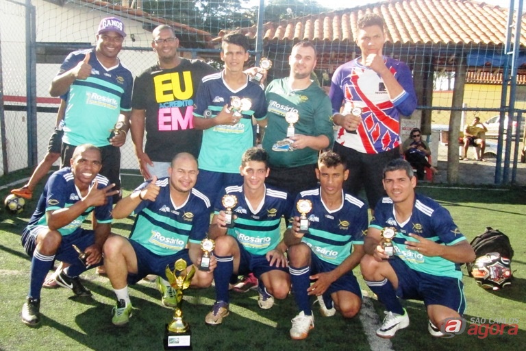 Equipe é a atual bicampeã do futebol society. Foto: Gustavo Curvelo/Divulgação -
