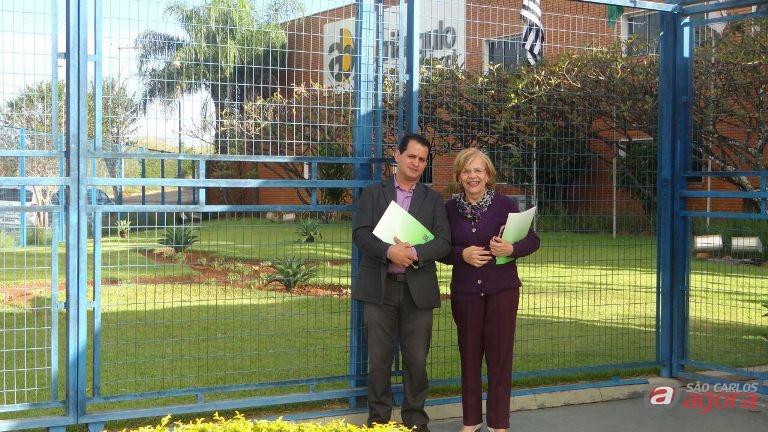 Vereadores Cidinha do Oncológico e Roselei Françoso solicitam melhorias nos trevos principais da cidade. Foto: assessoria do vereador -
