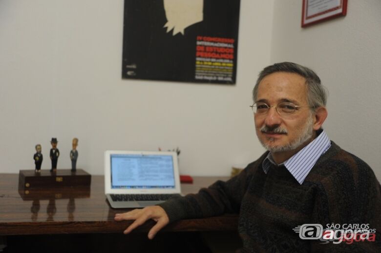 Professor Wilton José Marques, do DL da UFSCar. Foto: CCS-UFSCar - 