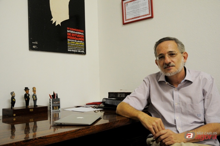 Professor Wilton José Marques, do DL da UFSCar. Foto: Mariana Ignatios -
