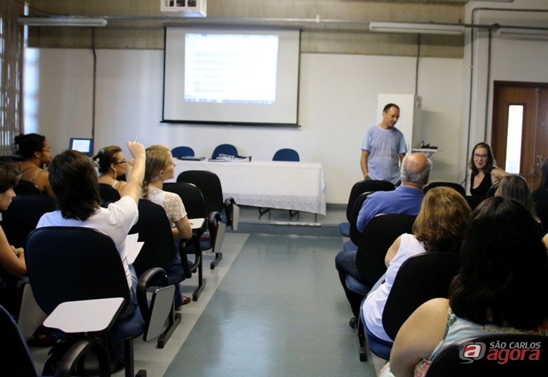Curso atende médicos e enfermeiros da Rede Municipal de Saúde. Foto: Rogério Gianlorenzo/FAI-UFSCar -